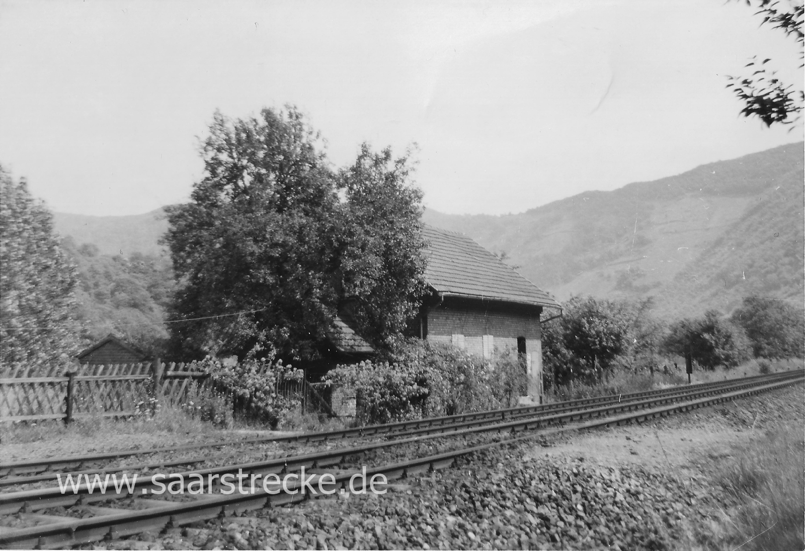 Taben Alter Bahnhof Station Saarstrecke