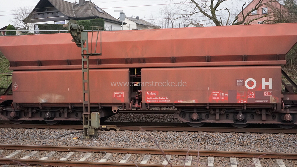 Doppeltraktion Erzzug in Richtung Saarbrcken