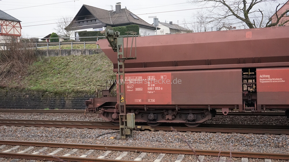 Doppeltraktion Erzzug in Richtung Saarbrcken